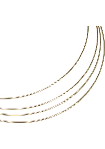 Dıy Çelenk Dekor Dream Catcher Için 4 Paket 14 Inç Metal Çelenk Yüzükler (Yurt Dışından) modelleri