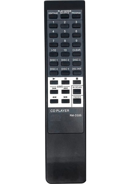 Sony CD Uzaktan Kumanda Için RM-D335 CDP-C345M CDP-C345 CDP-C245 (Yurt Dışından)