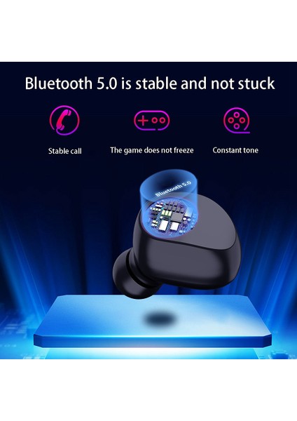 Tws TX29 Kablosuz Bluetooth Kulaklık V5.0 Mini Stereo Kulaklık (Yurt Dışından)