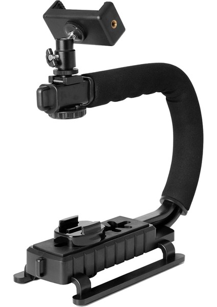 Dslr Slr Için Uc Şekilli Tutucu Kavrama El Kamerası Sabitleyici Tutucu (Yurt Dışından)