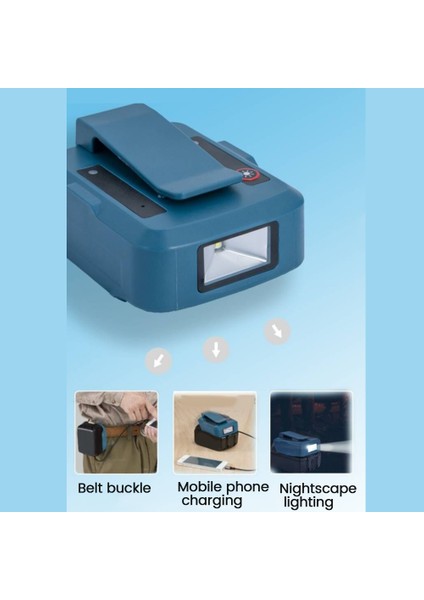 Makita Için LED Işıklı 14V/18V Li-Ion Şarj Adaptörü (Yurt Dışından) modelleri