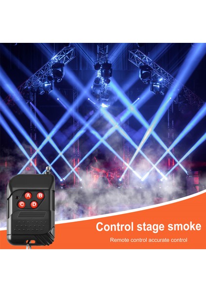 Duman Sis Makinesi Için 3 Pin Xlr Kablosuz Uzaktan Kumanda Alıcısı (Yurt Dışından)