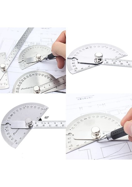 Açı Bulucu Salıncak Kolu Iletki 0-180 Derece Paslanmaz Çelik 250MM (Yurt Dışından) fiyatları