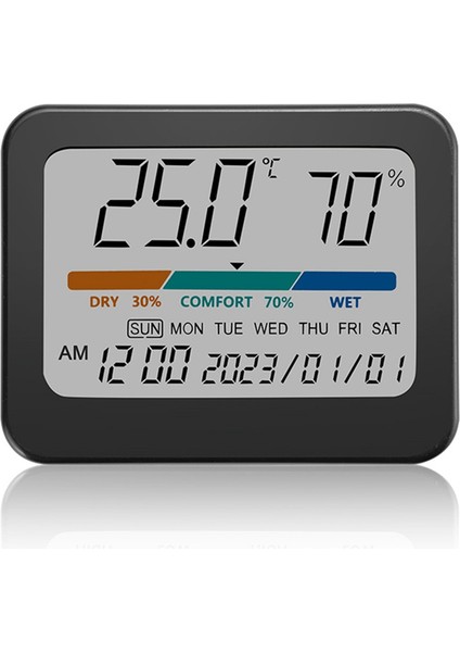 Ev, Kickstand, Zaman Için Oda Sıcaklık Ölçer Nem Monitörü (Yurt Dışından)