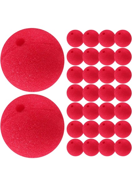 30PCS 2X2INCH Cosplay Burunlar Kırmızı Palyaço Burun Parti Cadılar Bayramı Için (Yurt Dışından) fırsatları