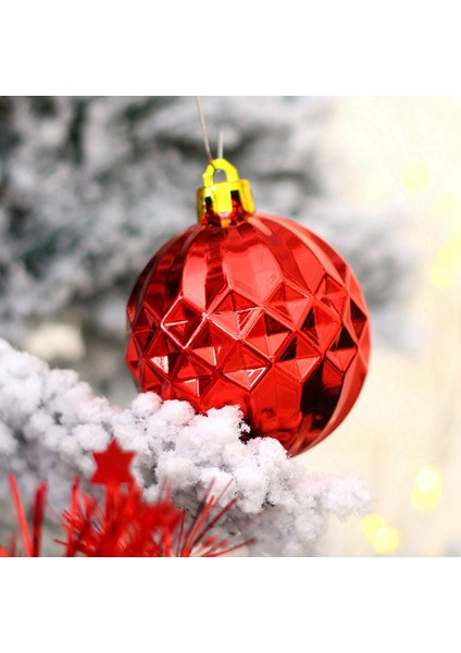 Noel Ağacı Süsleme Kolye 50 Noel Topları Kırmızı ve Beyaz (Yurt Dışından) fırsatları