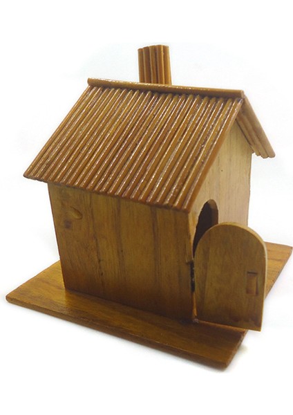 1/18 Dollhouse Dollhouse Aksesuarları Için Dıy Küçük Ahşap Ev (Yurt Dışından)