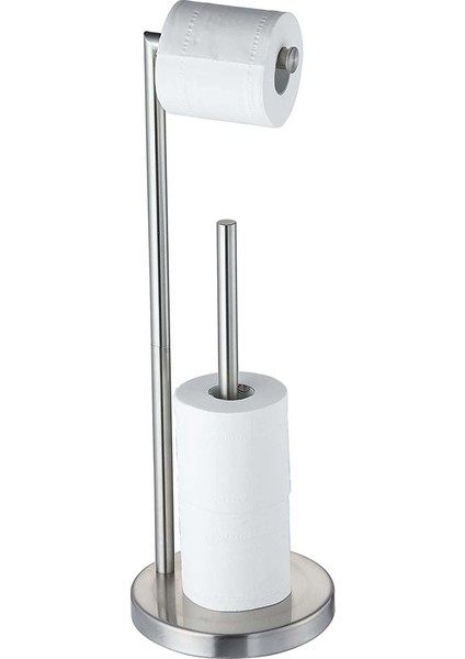 Banyo Için Rezerveli Ayaklı Tuvalet Kağıtlığı Standı -1 (Yurt Dışından)