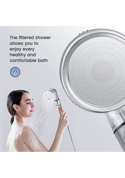 Modlu Spa Iyon Filtresi Yüksek Basınçlı Duş Başlığı Premium Banyo (Yurt Dışından) indirimleri