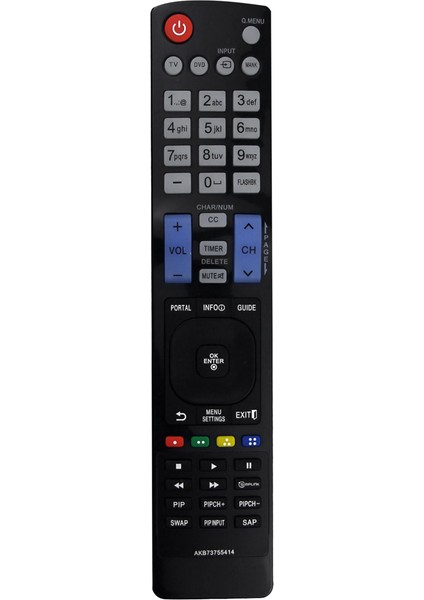 AKB73755414 Lg LED LCD Tv Hdtv 32LY560H Için Uzaktan Kumandayı Değiştirin (Yurt Dışından)