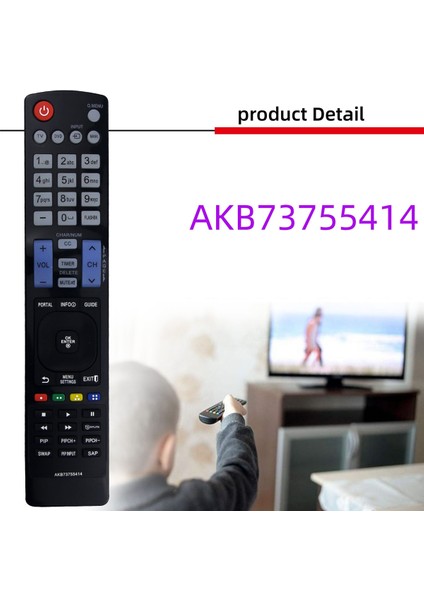 AKB73755414 Lg LED LCD Tv Hdtv 32LY560H Için Uzaktan Kumandayı Değiştirin (Yurt Dışından) fiyatları