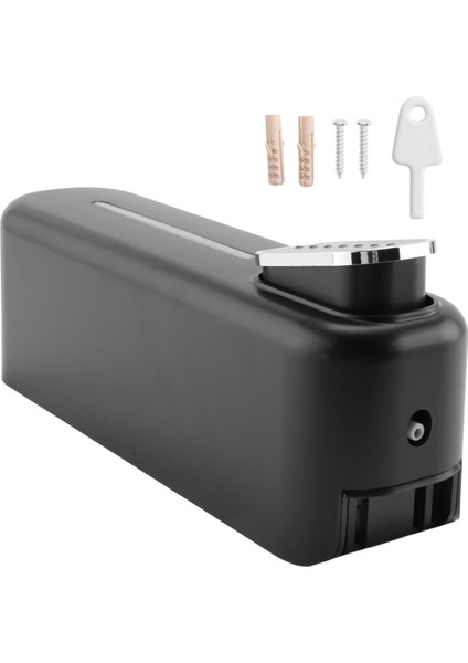 Sabunluk Duvara Montaj, 350ML El Sıvı Dispenseri Siyah (Yurt Dışından) fiyatları