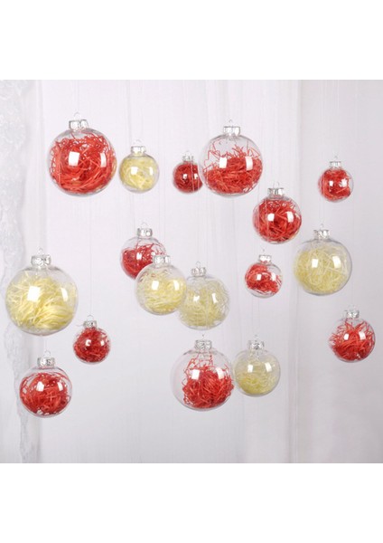 20 Pcs Dıy Noel Topları, Noel Ağaçları Için Metal Kapaklı 8cm (Yurt Dışından) fiyatları