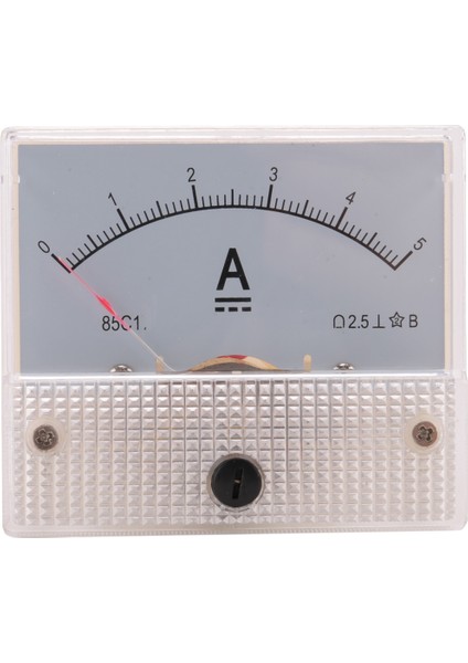 85C1-A Analog Akım Panel Metre Dc 5A Amp Ampermetre (Yurt Dışından)