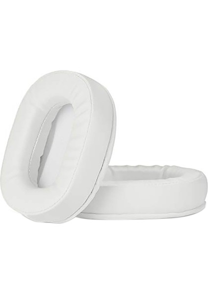 Ath M50X Için Yedek Kulak Pedleri Audio Technica M40X M30X Beyaza Uyumludur (Yurt Dışından)