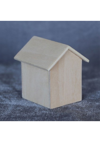 1:12 Mini Ahşap Simülasyon Köpek Kulübesi Modeli Dollhouse Bahçe Dekorasyon (Yurt Dışından)