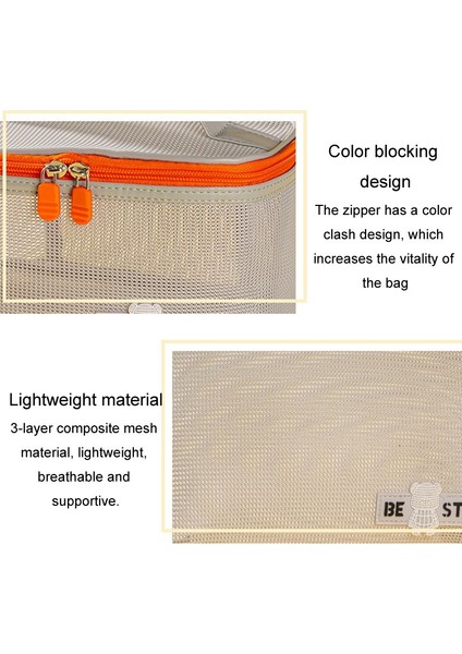 Beilian Tote Mesh Trav Tuvalet Çantaları (Yurt Dışından)