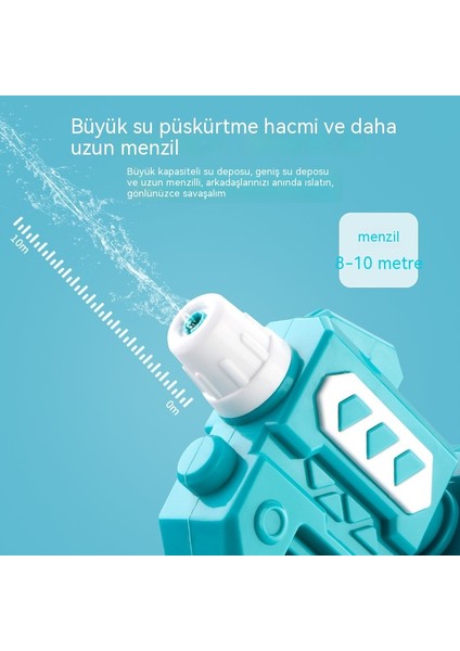 Büyük Çocuk Oyuncak Su Yüksek Basınçlı Su Şişme Çekilebilir Su Tabancası Yaz Açık Plaj Rafting ve Su Oyunu (Yurt Dışından)