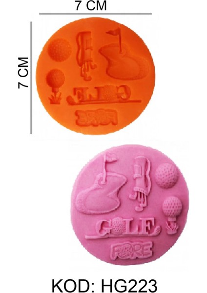 Gıda Silikon Kalıbı Golf fiyatları