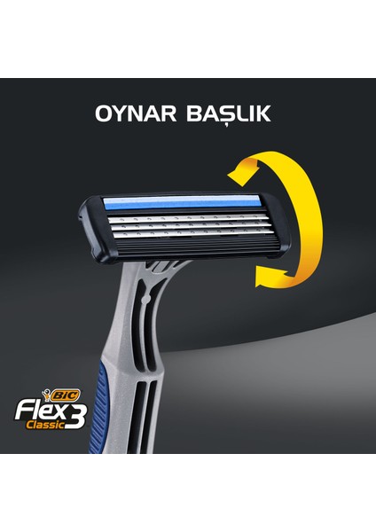 Flex 3 Tıraş Bıçağı 3'lü Blister (3 Bıçak)