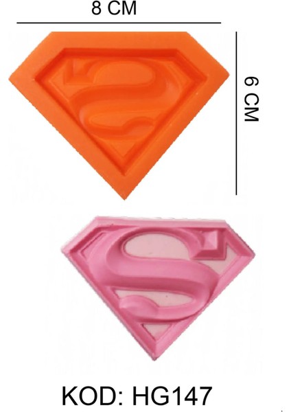 Gıda Silikon Kalıbı Superman fiyatları