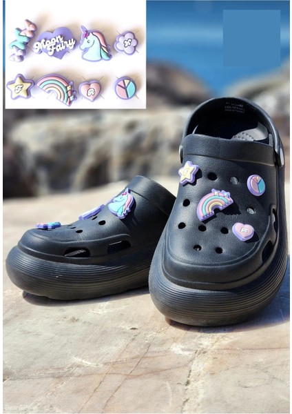 Unicorn Terlik Süsü Terlik Crocks Jibbitz 8 Li Set