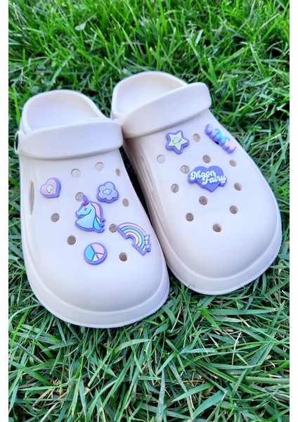 Unicorn Terlik Süsü Terlik Crocks Jibbitz 8 Li Set
