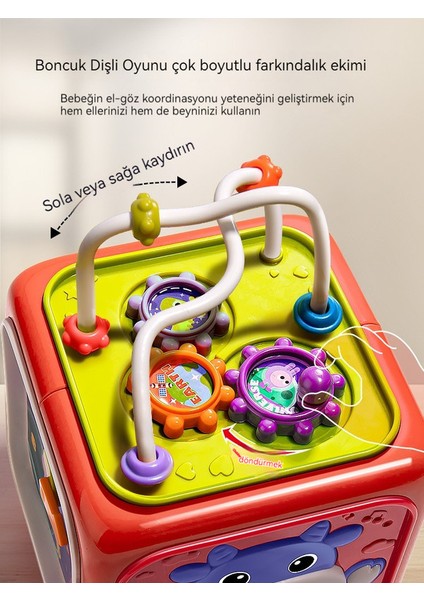 Bebek Çok Fonksiyonlu El Alkış Davul Oyuncak Eğitici Erken Çocukluk Eğitimi Bebek Heptahedron Müzik Alkış Davul (Yurt Dışından) modelleri