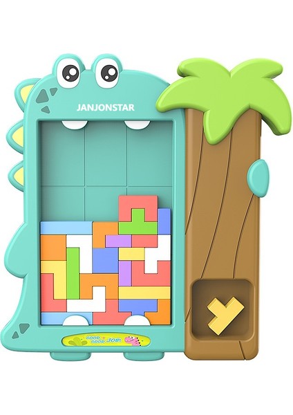 Yeni Tetris Oyuncak Yapı Taşı Makinesi Bulmaca Dıy Çocuk 3-6 Yaşında Düşünme Geliştirme Bulmaca Eğitimi (Yurt Dışından)