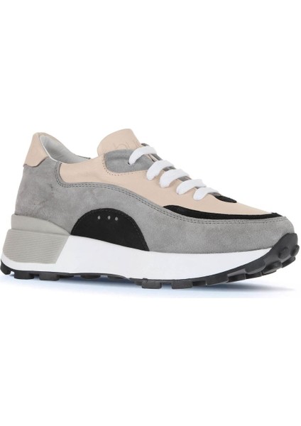 Gri Mutli Deri Kadın Spor Ayakkabı 01WA8301 fiyatları