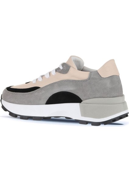 Gri Mutli Deri Kadın Spor Ayakkabı 01WA8301 fırsatları