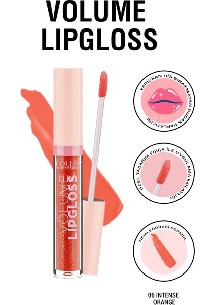 Volume Lipgloss 06 / Dudak Parlatıcısı 06 modelleri