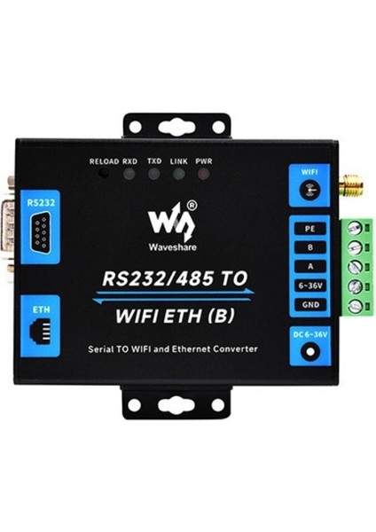Endüstriyel RS232RS485TEN Wifi ve Ethernete Dönüştürücü Modül