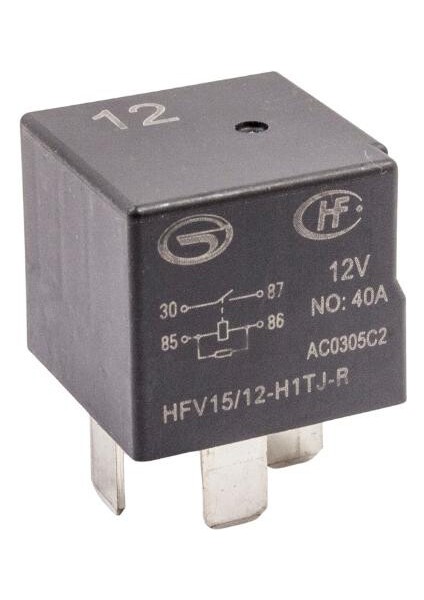HFV1512-H1TJ-R 12V 40A Otomotiv Rölesi 4-Pin