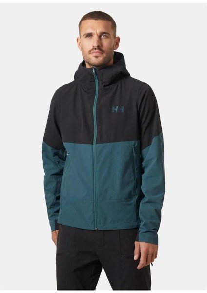 Blaze Softshell Kapişonlu Mont Yeşil Erkek Mont