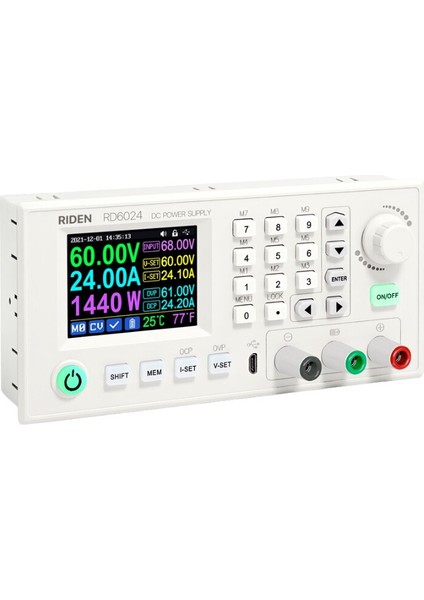 RD6024W 0-60V 24A Dijital Wifi Kontrollü Ayarlanabilir Güç Kaynağı