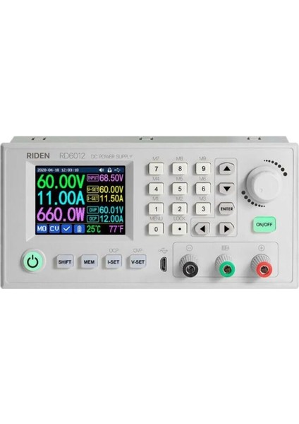 RD6012W 0-60V 12A Dijital Wifi Kontrollü Ayarlanabilir Güç Kaynağı