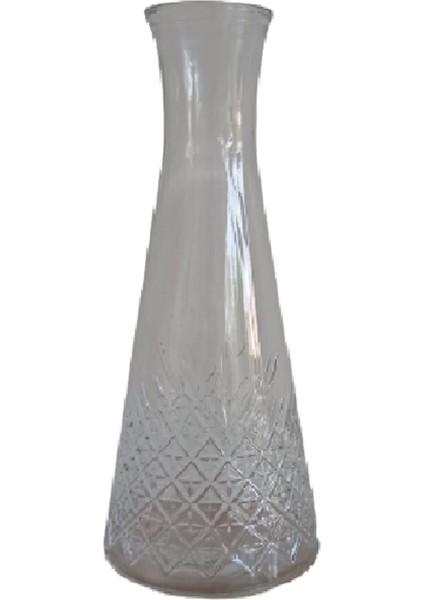 Tımeless Kapaksız Karaf Şişe Sürahi 940 cc Limonata Süt Su Şişesi 80402