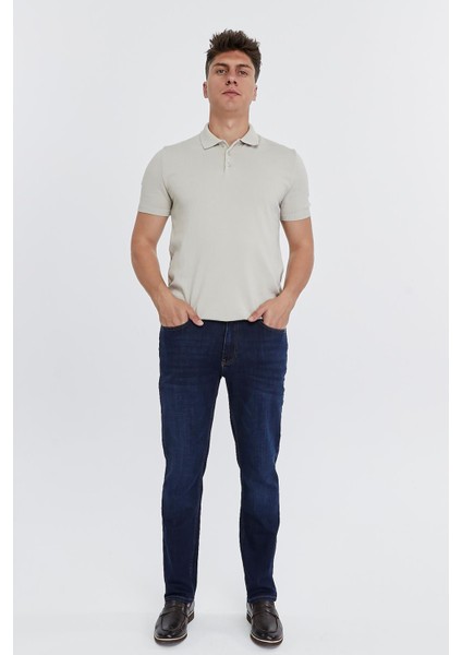 Cedy Denım Erkek Yüksel Bel Bol Kesim Boru Paça Kot Pantolon Reguler Fit Jean C336