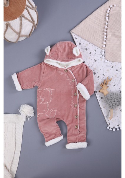 Velsoft Astarlı Kışlık Bebek Çocuk Tulum 3200