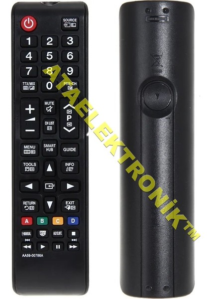 Samsung TÜM MODELLERİNE uyumlu Smart Hub Tuşlu LED Tv Kısa Kumanda