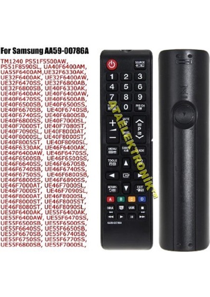 Samsung TÜM MODELLERİNE uyumlu Smart Hub Tuşlu LED Tv Kısa Kumanda fiyatları