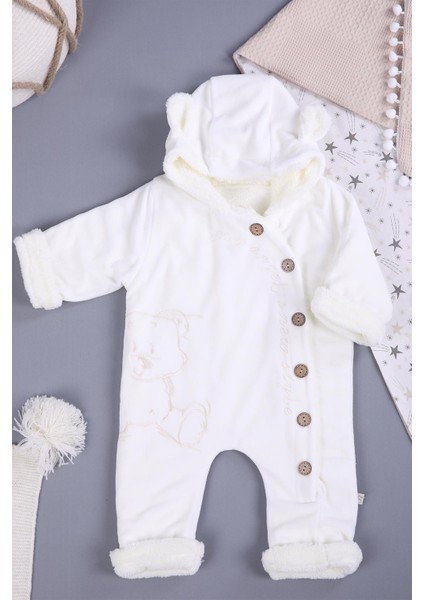 Velsoft Astarlı Kışlık Bebek Çocuk Tulum 3200