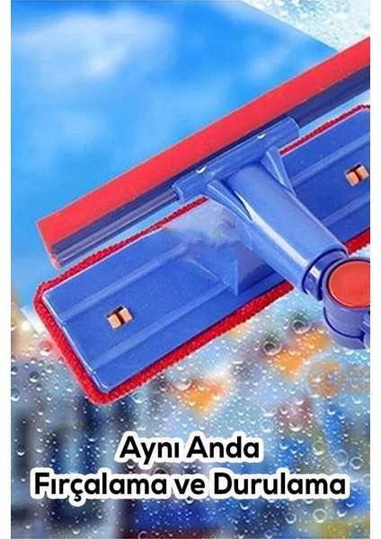 Oynar Başlıklı Çekçekli Teleskopik Cam Silme Aparatı modelleri