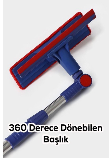 Oynar Başlıklı Çekçekli Teleskopik Cam Silme Aparatı indirimleri