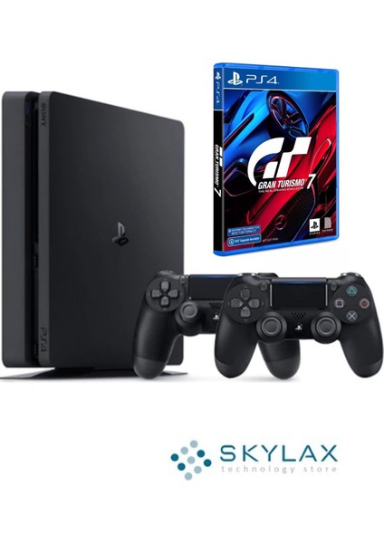 Playstation 4 500 GB Slim+ 2. Kol + Gran Turısmo 7 (Türkçe Menü)