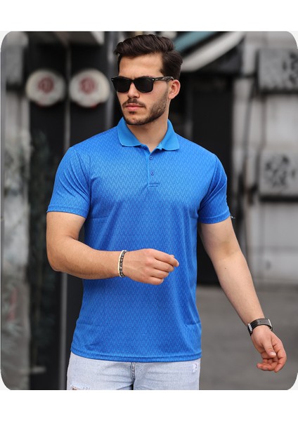 Mens Style Performans Polo Yaka Tişört