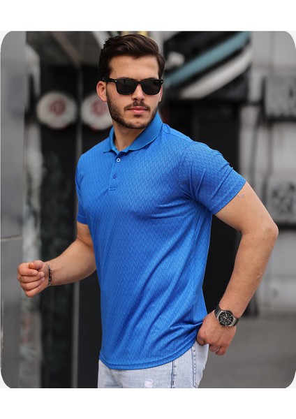 Mens Style Performans Polo Yaka Tişört