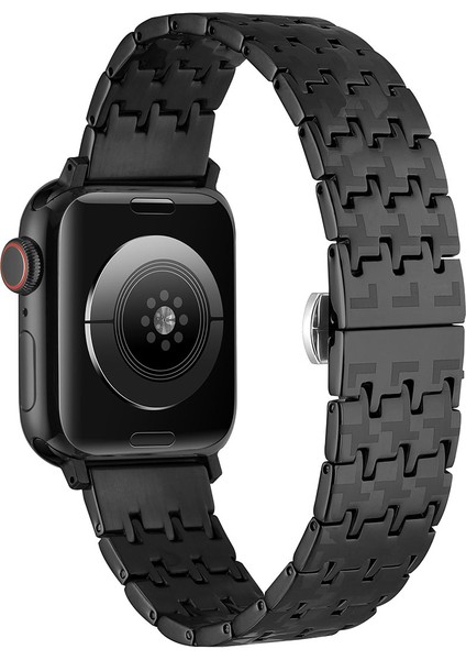 Apple Watch Ultra / Ultra 2 49MM Çizilmez ve Paslanmaz Ayarlanabilir Premium Çelik Kordon