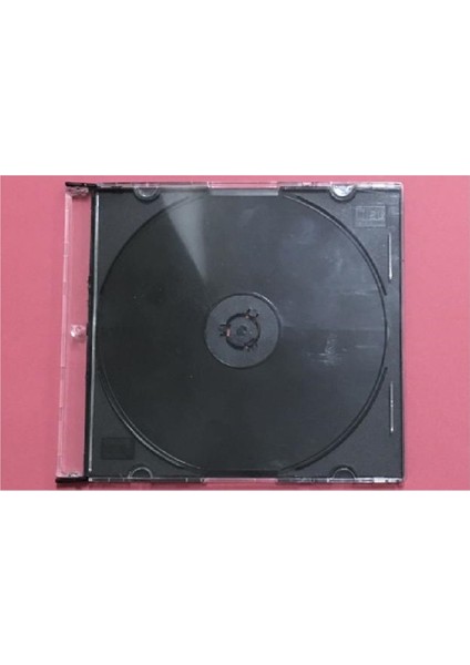 CD / DVD Kutusu 1 Li Siyah Slim 5,2mm QD-521.02B (20 Li Paket)